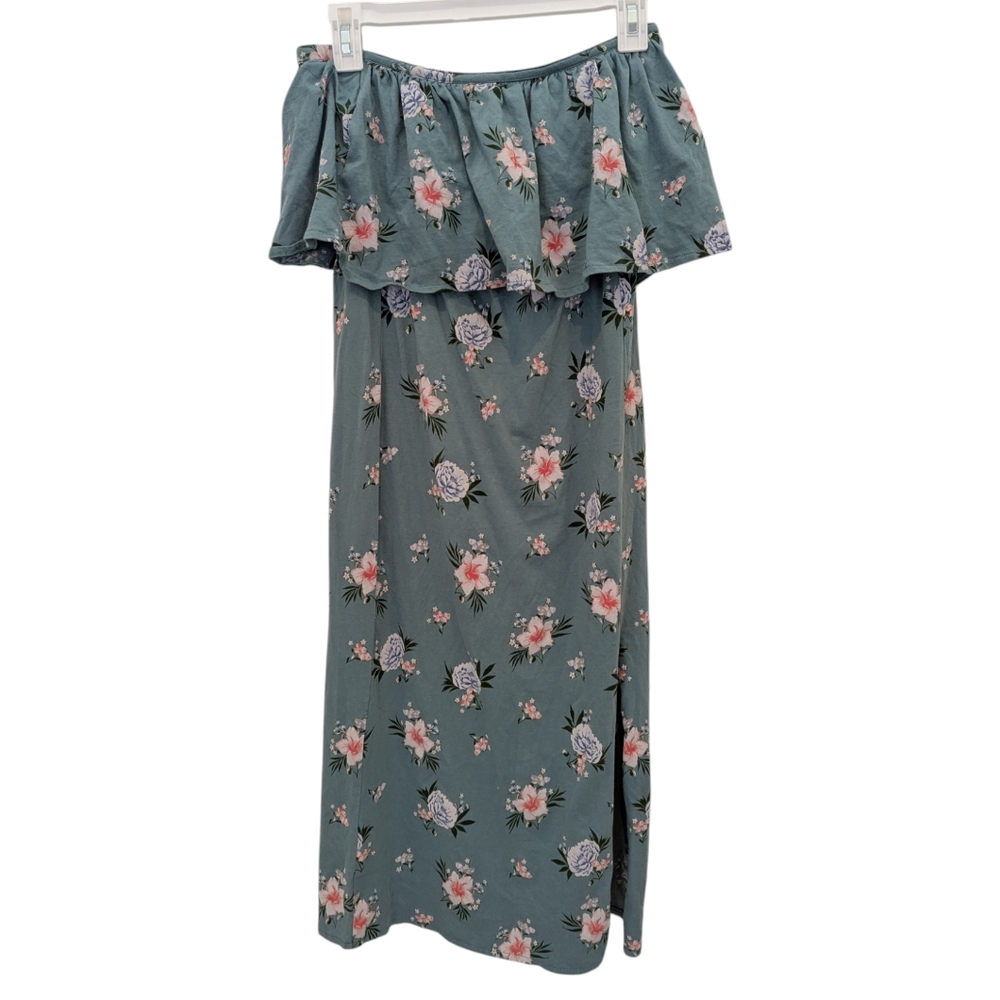 O'Neill Floral Off-Shoulder Midi Dress
